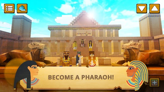 Egypt Craft: Pyramid Building & Exploration Games