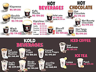 Kiosk Kaffee menu 2