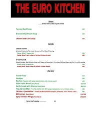 The Euro Kitchen menu 6