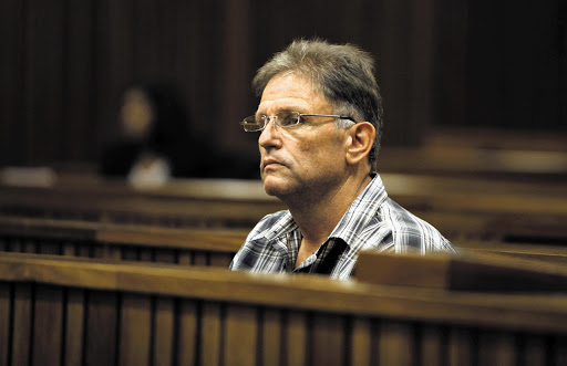 Johan Kotze in the dock at the High Court in Pretoria. File photo