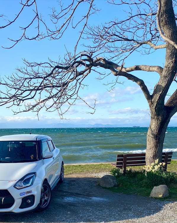 スイフトスポーツの暇ドライブ・「あのベンチ🌴」・カメ活📷✨に関するカスタム事例の投稿画像4枚目
