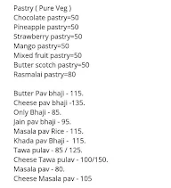 Samarth Bakery menu 2