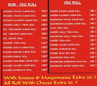 Chand's Tikka Point menu 1