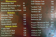 Arabian Home Food menu 1