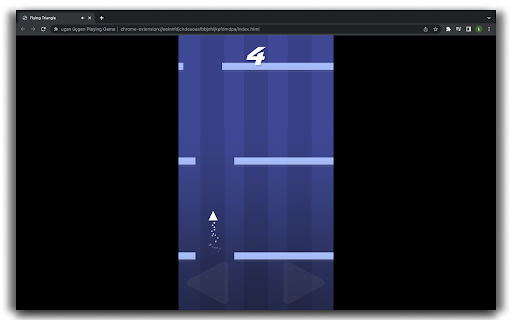 Flying Triangle Game - HTML5 Game