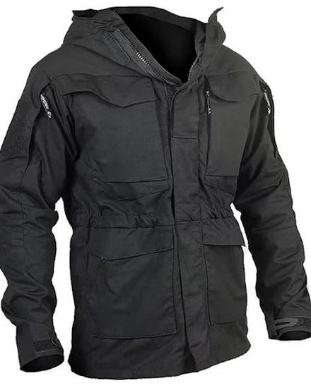 Outdoor windbreaker cut waterproof jacket army fan combat... - 1