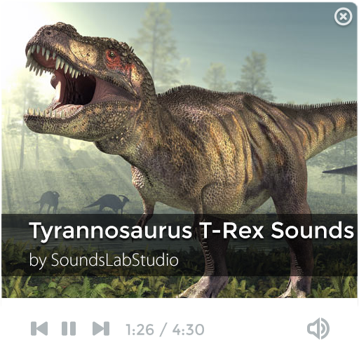 Tyrannosaurus T-Rex Sounds 音樂 App LOGO-APP開箱王