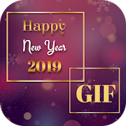 New Year GIF 2019  Icon