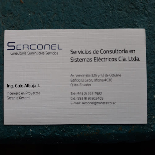 Opiniones de SERCONEL en Quito - Electricista