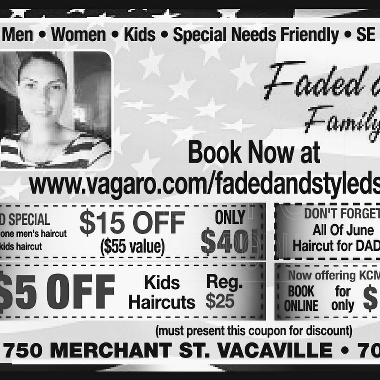 Faded Styled Salon Hair Salon In Vacaville