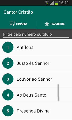 Hinário Cantor Cristão Offline