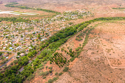 Prestige land for sale in Cornville (United States) - Aerial view of town bisected by river