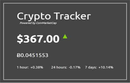 Crypto Tracker Preview image 0