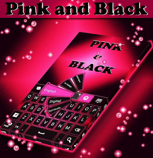 免費下載個人化APP|Pink Black Keyboard Theme app開箱文|APP開箱王