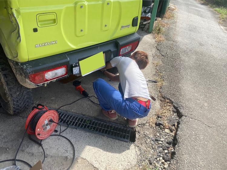 ジムニーの兵カン・林道アタック・お土産ありがとうございます🙇に関するカスタム事例の投稿画像1枚目