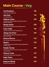 Koshe Kosha-Hatibagan menu 2