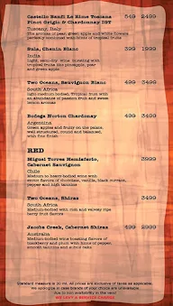 Slounge - Lemon Tree Hotel menu 4