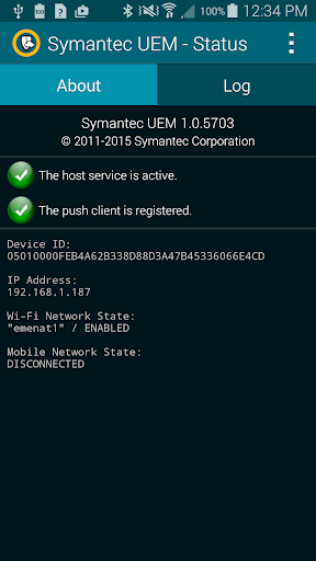 Symantec Unified Endpoint Mgmt