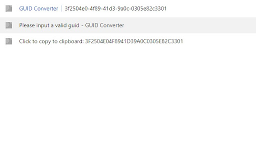 GUID Converter