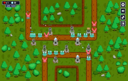 Pixel Tower Defense-Browser Game Preview image 0