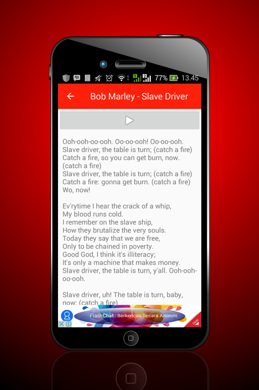 Bob Marley Songs Screen 2