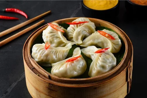 Chicken Steamed Momos (6 pcs)