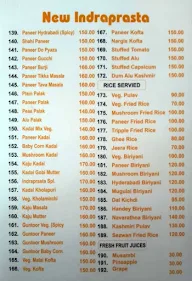 New Indraprastha menu 4