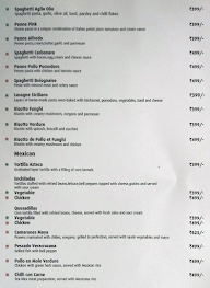 The Corinthians Resort and Club menu 2