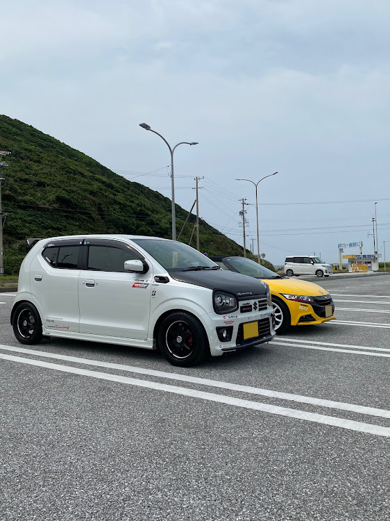 アルトワークスのいつもイイネ&コメントありがとうございます🙇‍♂️・２人と１匹旅・夏の終わりに夏を満喫🌻・ワンワンパラダイス鳥羽・伊良湖フェリーに関するカスタム事例の投稿画像6枚目