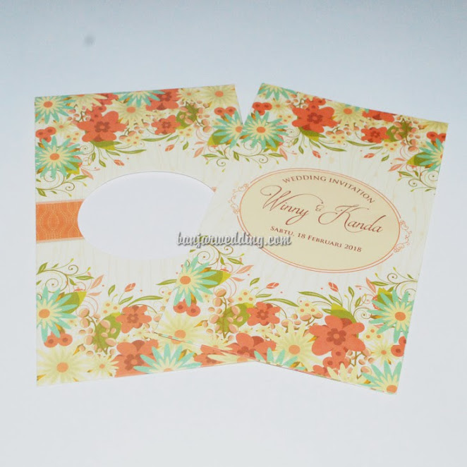 Undangan Pernikahan Vintage Amplop MZ40 Banjar Wedding 