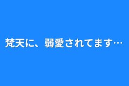 梵天に、弱愛されてます…