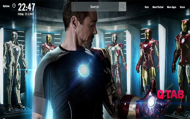 Robert Downey Jr New Tab Movie Wallpapers