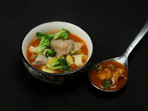 Exotic Vegetables In Hot Garlic Sauce