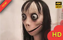 Momo Scary Face Wallpaper HD small promo image