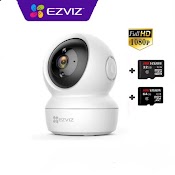 Camera Wifi Ezviz C6N 1080P , C6N 2Mp Kèm Thẻ 32Gb Hoặc Thẻ 64Gb - Hàng Chính Hãng