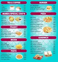 Meenas mejwani cafe menu 1