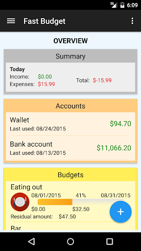Fast Budget - Expense Manager