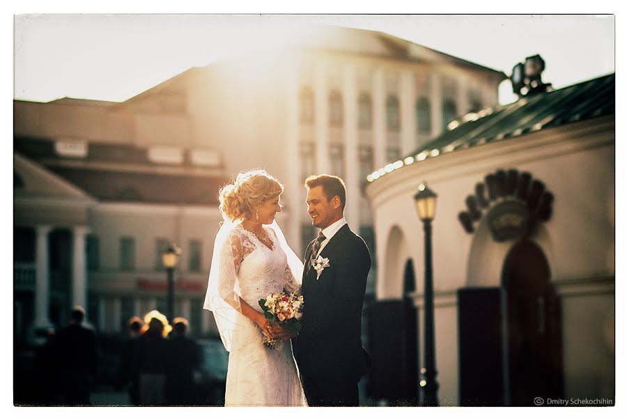 Wedding photographer Dmitriy Schekochikhin (schekochihin). Photo of 3 January 2016