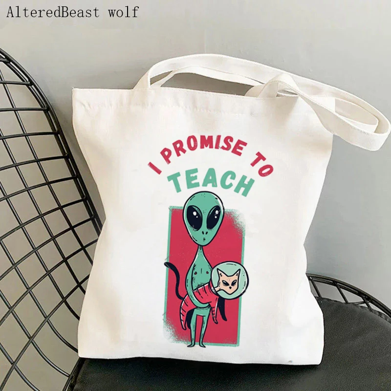 Title 10, Kanvas tote çanta deseni, çevre dostu, büyük ka...
