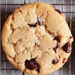 Salted Vegan Chocolate Chip Cookie