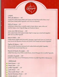 Bologna Italian Restaurant menu 1