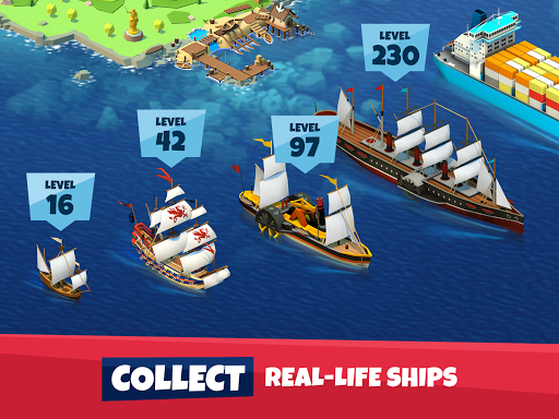 Sea Port: Cargo Ship & Town Build Tycoon Strategy