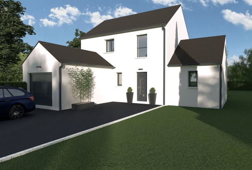  Vente Terrain + Maison - Terrain : 600m² - Maison : 90m² à Tauxigny (37310) 