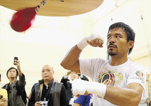 PAC PAC: Pacquiao is an overwhelming favourite. Odds range from 1-10 to 1-12