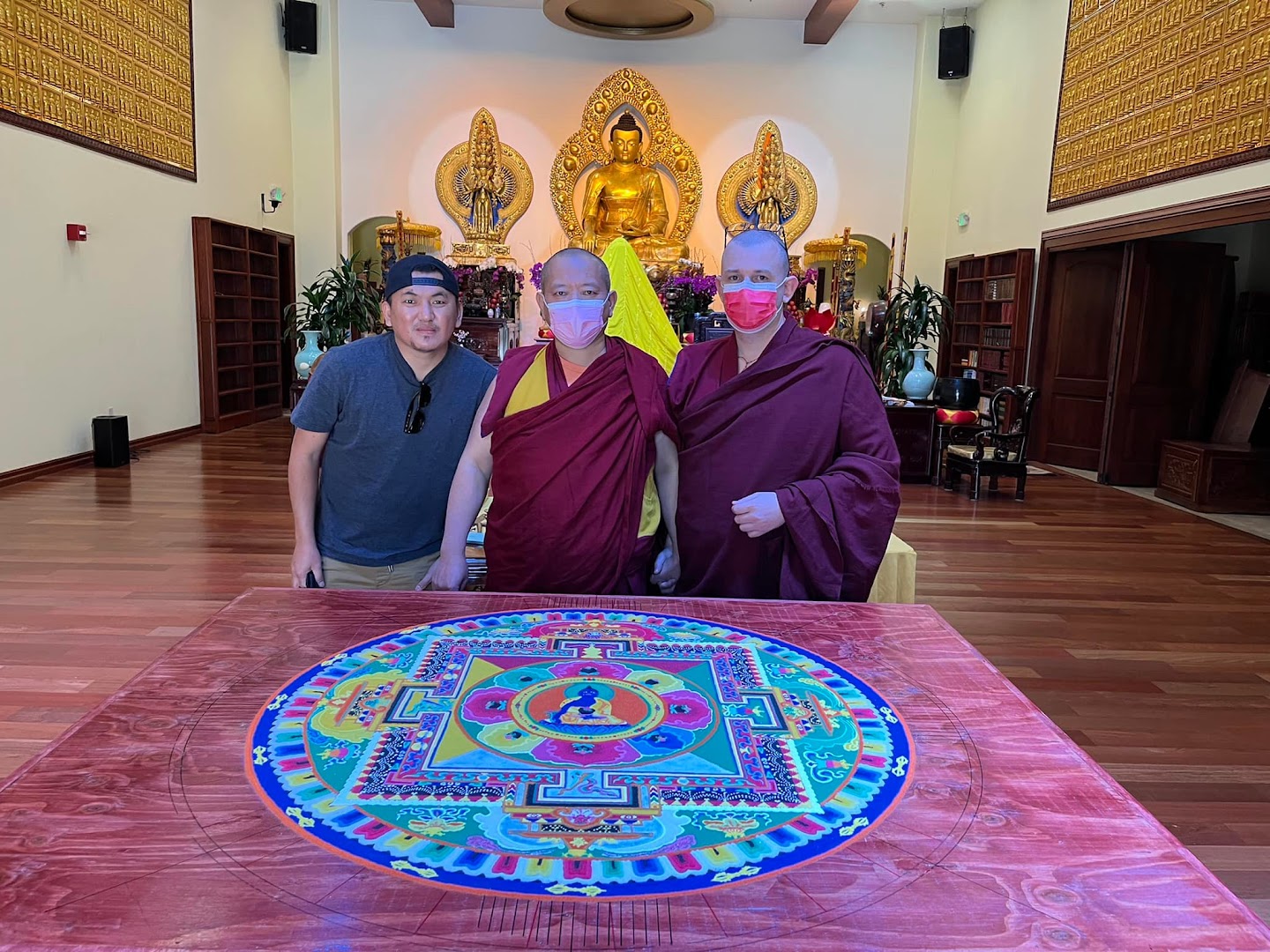 Medicine Buddha Sand Mandala Creation for the Benefit of All Sentient  Beings – Sera Jey Foundation