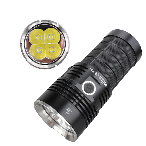 Title 2, Strong Light Flashlight 18650C Direct Charge Po...