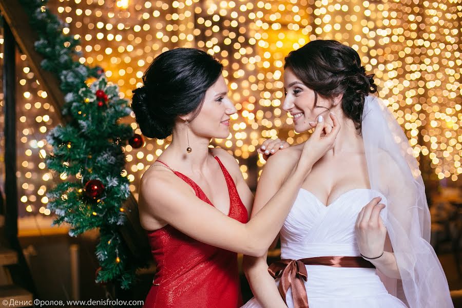 結婚式の写真家Denis Frolov (denisfrolov)。2017 1月24日の写真