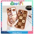 Ốp Lưng Iphone Cạnh Vuông Lỗ Camera Gấu Hoa 6S/6Splus/7/7Plus/8/8Plus/X/Xr/Xs/11/12/13/Pro/Max/Plus/Promax - Awifi V4 - 1