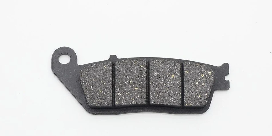 Plaquettes de frein moto FA142 en matériau de friction semi-métallique. Offrent un freinage efficace et une longue durée de vie pour une conduite sûre.