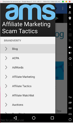 Affiliate Marketing Scams